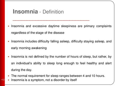 insomnia definition aasm